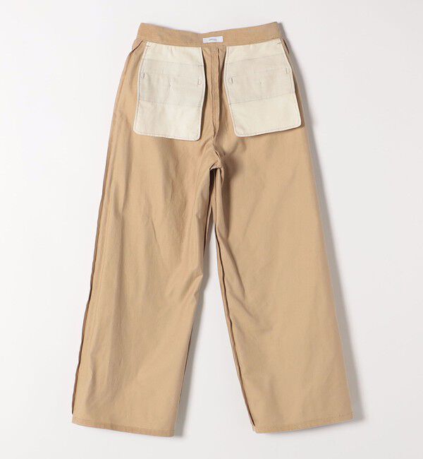 SHIPS any「SHIPS any:〈洗濯機可能〉コーデュロイ フロント ボタン セミワイド パンツ」|その他|