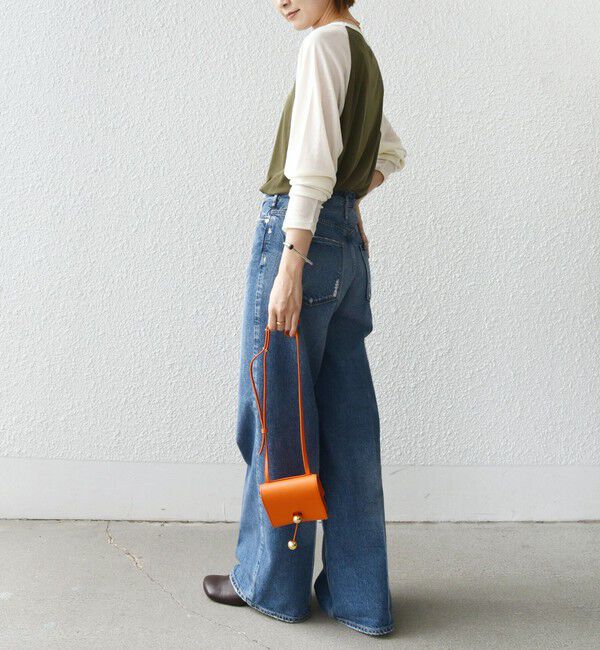 SHIPS for women「St.Johns 3rd club:〈洗濯機可能〉シアー ベースボール TEE」|Tシャツ・カットソー|