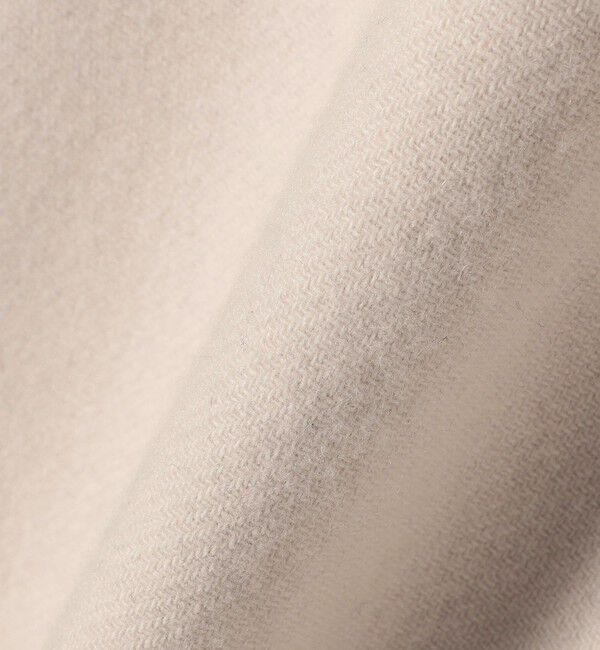 SHIPS for women「リバー ファー ポケット コート」|ノーカラーコート|