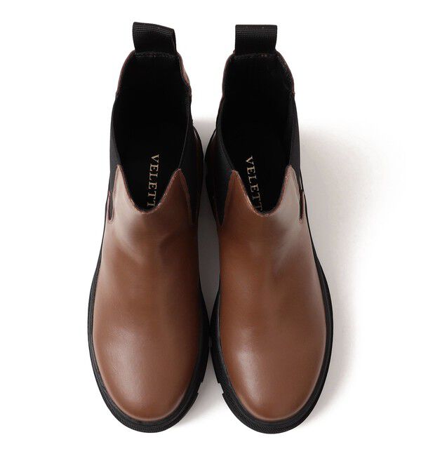 SHIPS any「VELETTO: チェルシー ブーツ」|ショートブーツ|