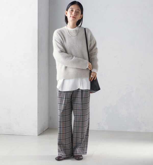 SHIPS for women「〈手洗い可能〉FOX クルーネック プルオーバー」|ニット・セーター|