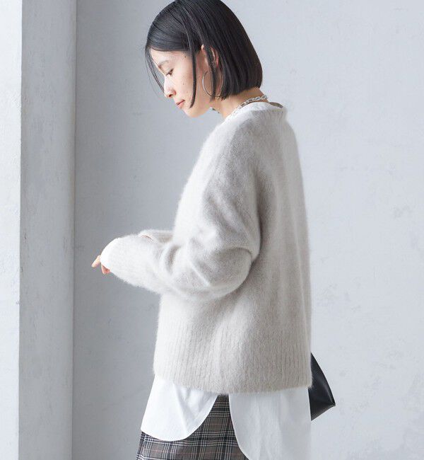 SHIPS for women「〈手洗い可能〉FOX クルーネック プルオーバー」|ニット・セーター|