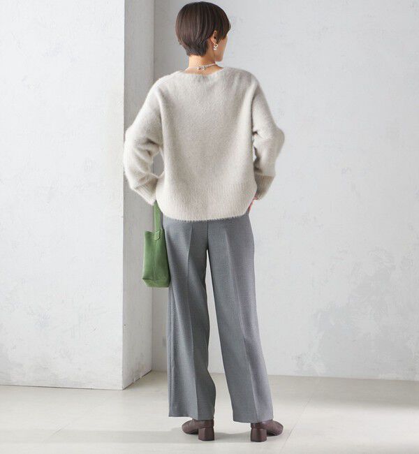 SHIPS for women「〈手洗い可能〉FOX クルーネック プルオーバー」|ニット・セーター|