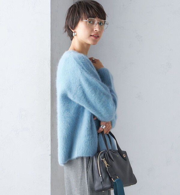 SHIPS for women「〈手洗い可能〉FOX クルーネック プルオーバー」|ニット・セーター|