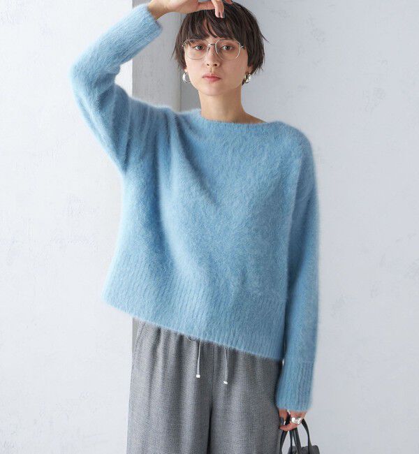 SHIPS for women「〈手洗い可能〉FOX クルーネック プルオーバー」|ニット・セーター|