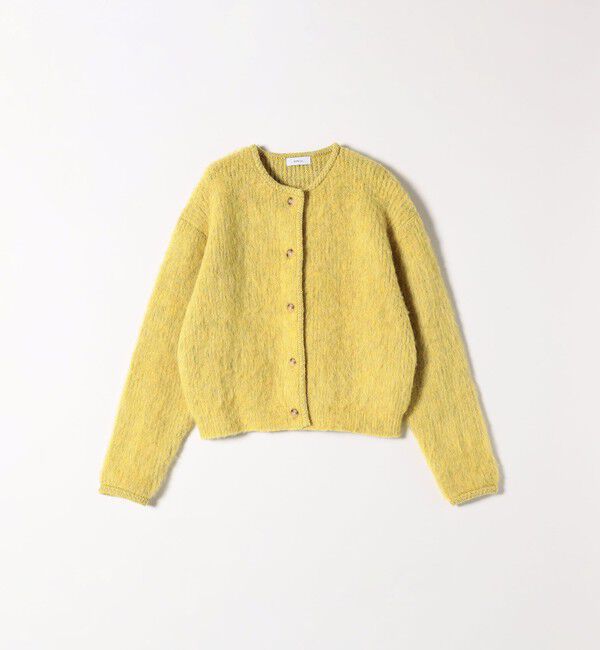 SHIPS any「SHIPS any:〈手洗い可能〉シャギー クルーネック ニット カーディガン」|カーディガン|