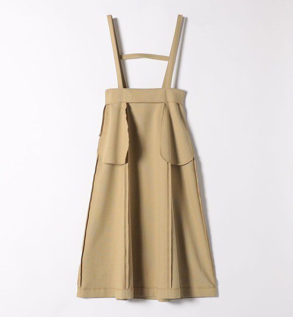 SHIPS any「SHIPS any:〈洗濯機可能〉オックス フレア サスペンダースカート［NAVY BLUE］」|スカート|