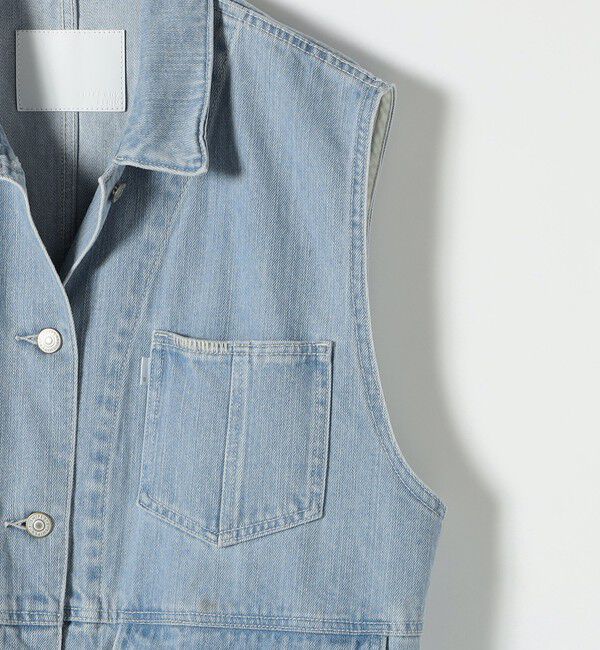 SHIPS any「SHIPS any:〈洗濯機可能〉デニム ベスト［SHIPS any DENIM］」|ベスト・ジレ|