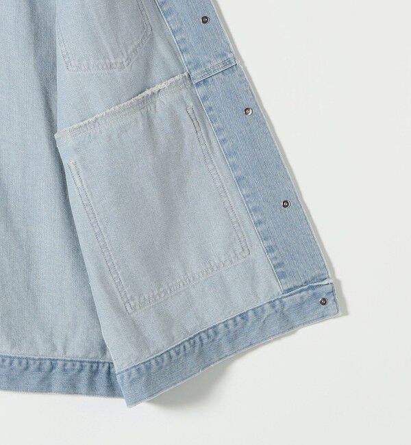 SHIPS any「SHIPS any:〈洗濯機可能〉デニム ベスト［SHIPS any DENIM］」|ベスト・ジレ|