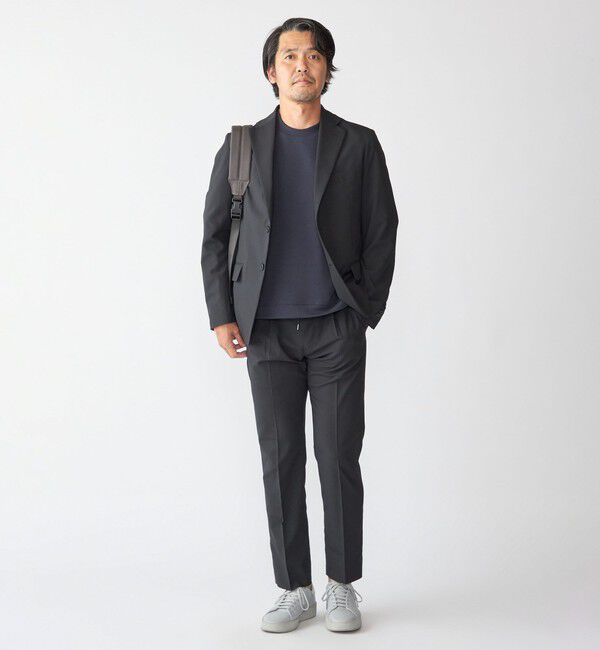 SHIPS「【WEB限定】SHIPS:〈手洗い可能〉ナチュラル ストレッチ エア セットアップ」|スーツ|