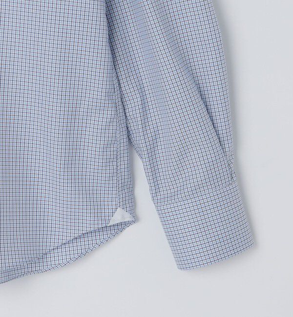 SHIPS「【SHIPS別注】Errico Formicola: LUCA タブカラー マイクロチェック シャツ」|シャツ・ブラウス|