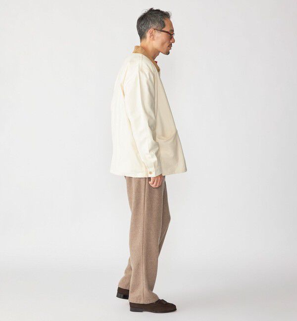 SHIPS「SHIPS:〈手洗い可能〉ライト ネル カバーオール シャツ」|シャツ・ブラウス|