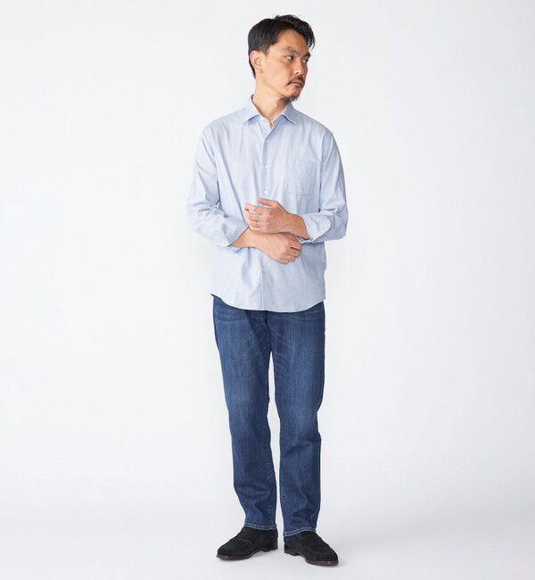 SHIPS「SHIPS:  ワイドカラー ネル シャツ」|シャツ・ブラウス|