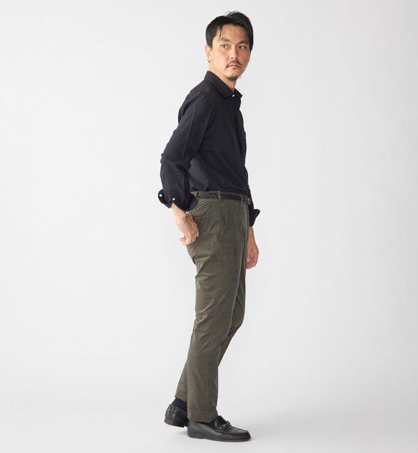 SHIPS「SHIPS:  ワイドカラー ネル シャツ」|シャツ・ブラウス|