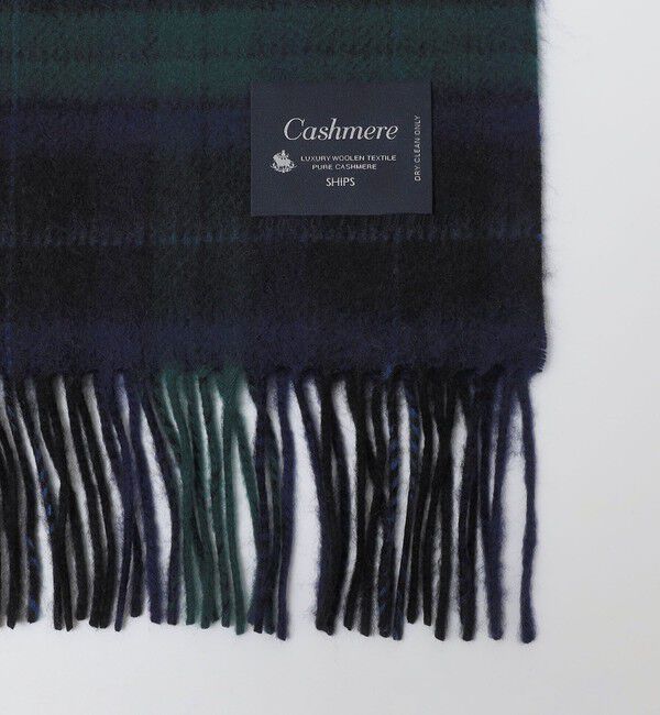 SHIPS「SHIPS: カシミヤ タータンチェック マフラー」|マフラー|