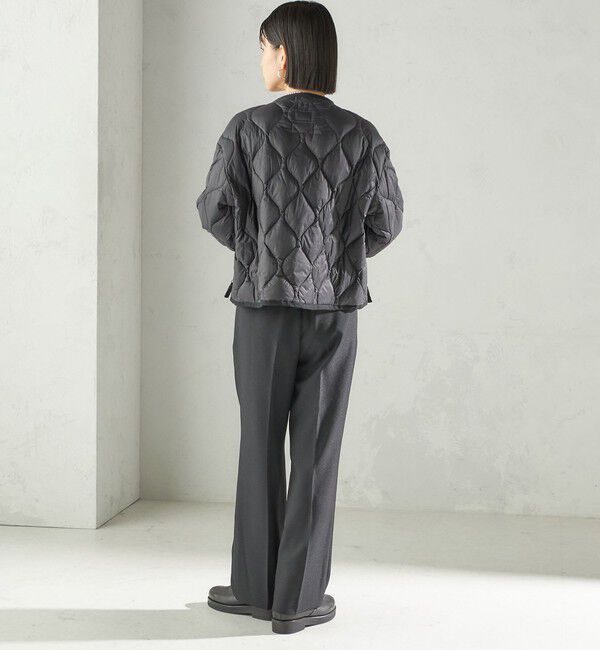 SHIPS for women「【SHIPS別注】Wai+ &times; TAION:〈手洗い可能〉ショート ダウン ジャケット」|ダウン|