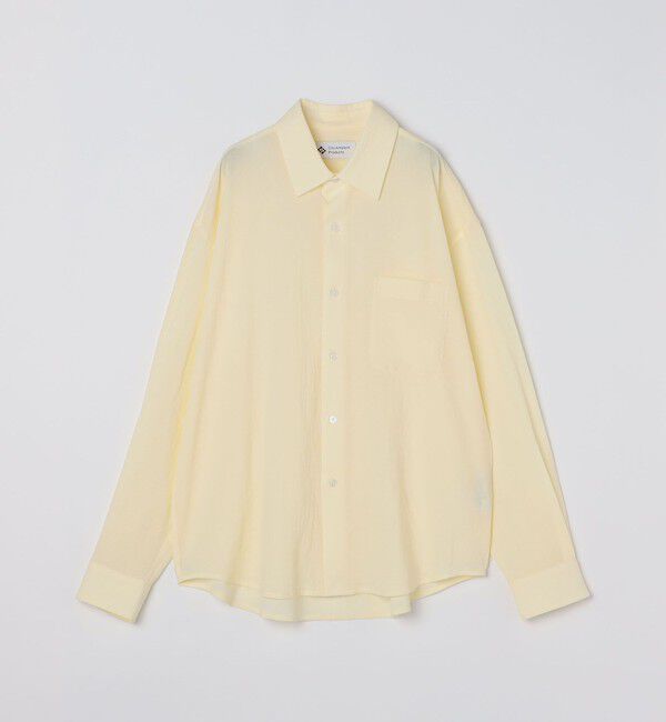 SHIPS「City Ambient Products: レギュラー ボイル ソリッド ロング スリーブ シャツ」|シャツ・ブラウス|