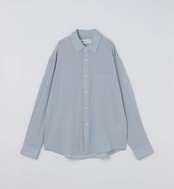 SHIPS「City Ambient Products: レギュラー ボイル ソリッド ロング スリーブ シャツ」|シャツ・ブラウス|