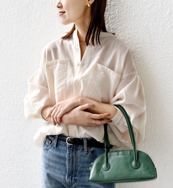 SHIPS for women「〈手洗い可能〉シアー タンブラー ポケット デザイン シャツ」|シャツ・ブラウス|