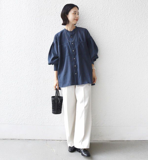 SHIPS for women「〈手洗い可能〉シアー タンブラー ポケット デザイン シャツ」|シャツ・ブラウス|