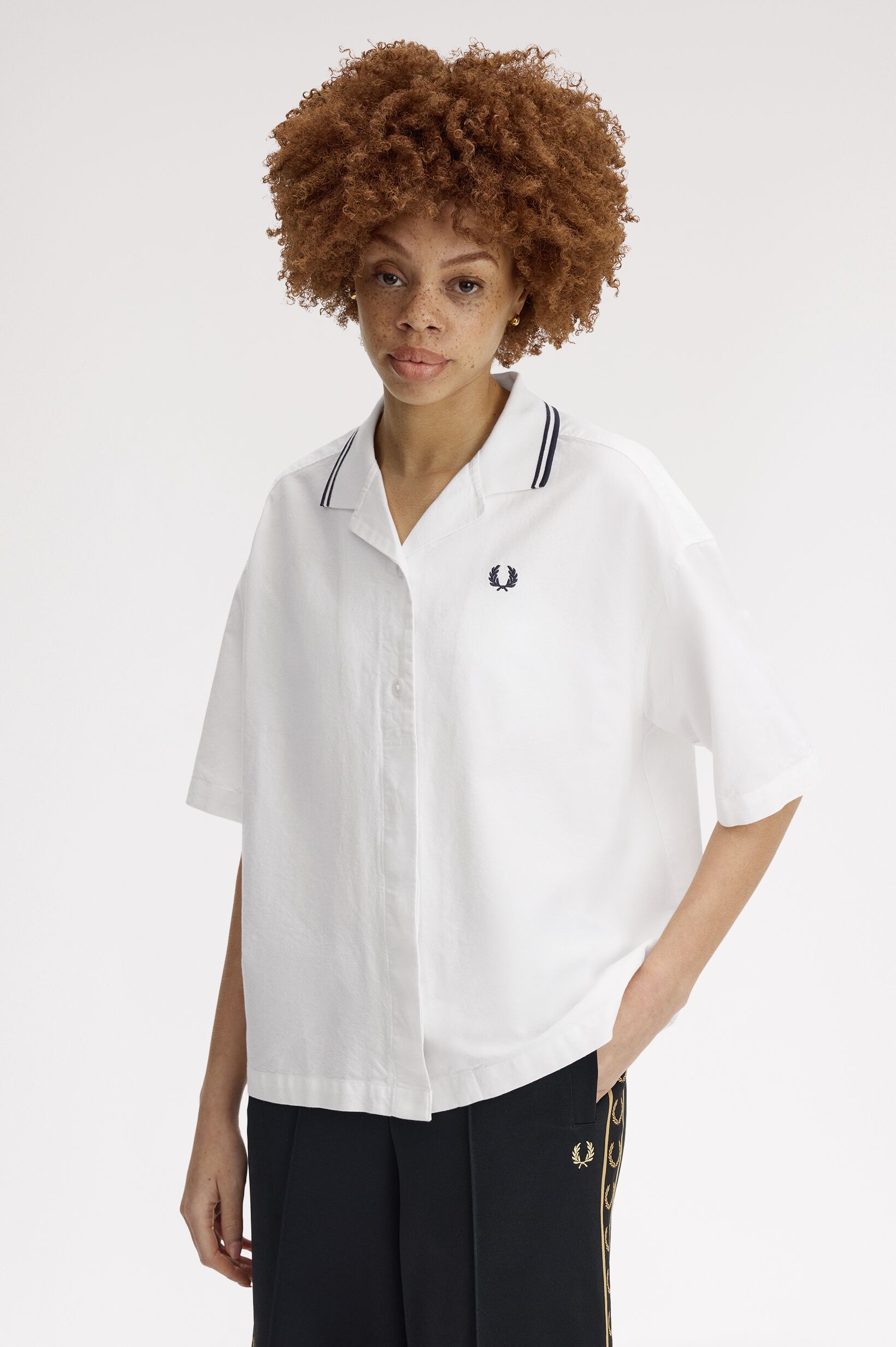 FRED PERRY 「Tipped Placket Detail Shirt」|シャツ・ブラウス|