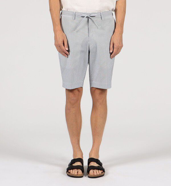 TOMORROWLAND MENS「クールマックスサッカー イージーショーツ」|チノ|