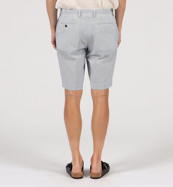 TOMORROWLAND MENS「クールマックスサッカー イージーショーツ」|チノ|