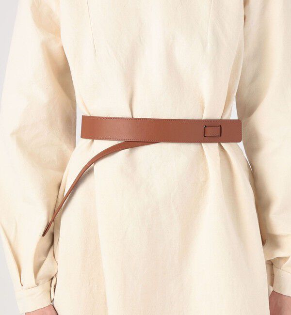 TOMORROWLAND GOODS「MAISON BOINET レザー サッシュベルト」|ベルト|