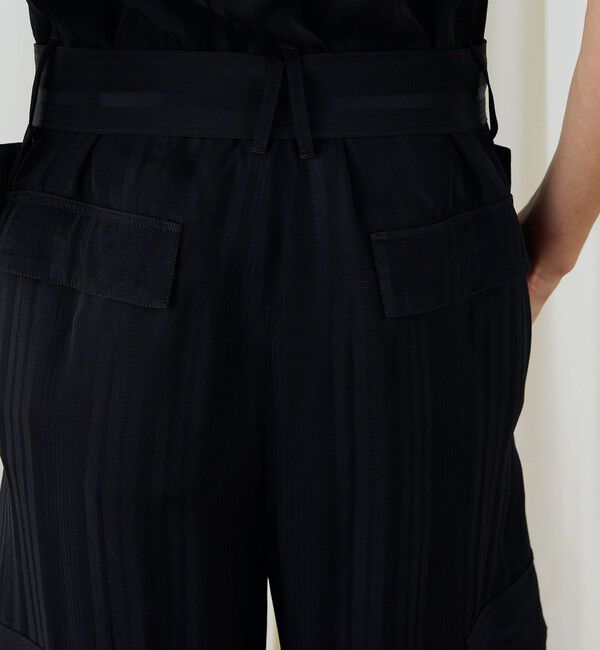 DES PRES「マルチストライプジャカード サロペット」|オールインワン|