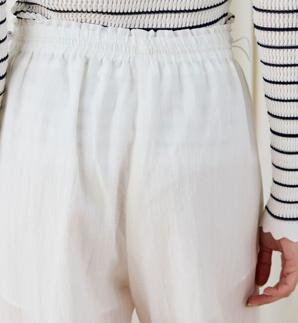 DES PRES「キュプラコットンストライプ イージーパンツ」|その他|