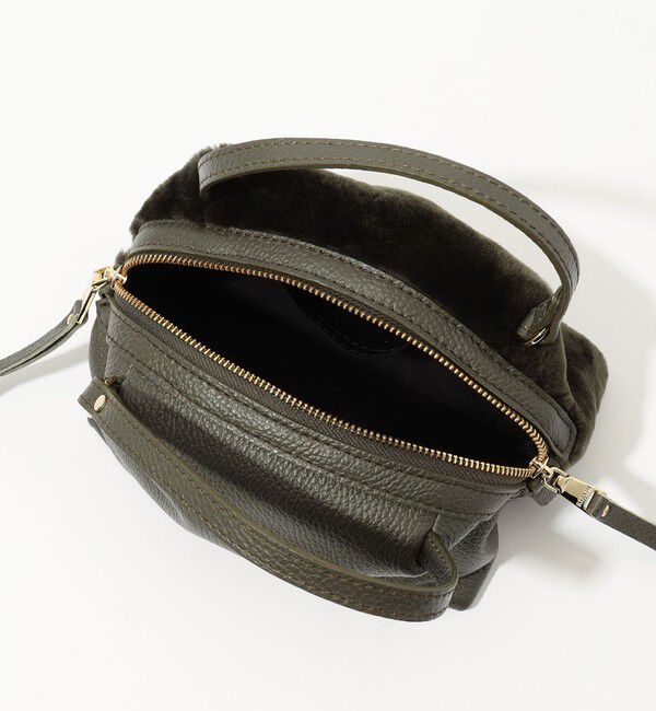 TOMORROWLAND GOODS「RIPANI RONDINE S ムートンコンビ ショルダーバッグ」|ハンドバッグ|