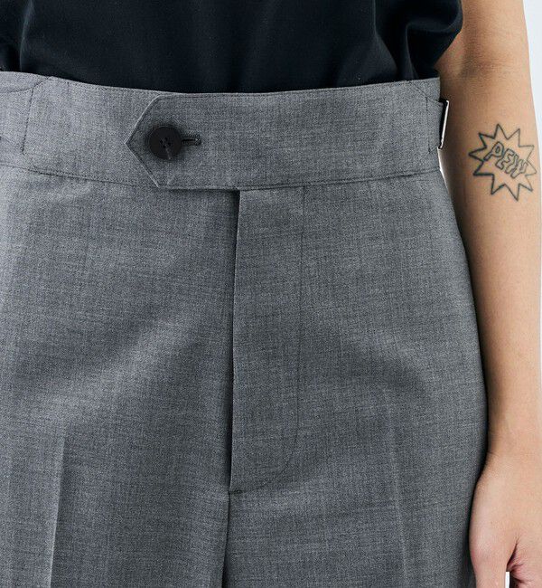 Edition「Super140&rsquo;sトロピカルウール グルカスラックス」|スラックス|