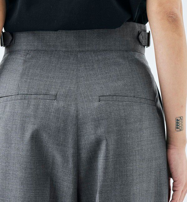 Edition「Super140&rsquo;sトロピカルウール グルカスラックス」|スラックス|