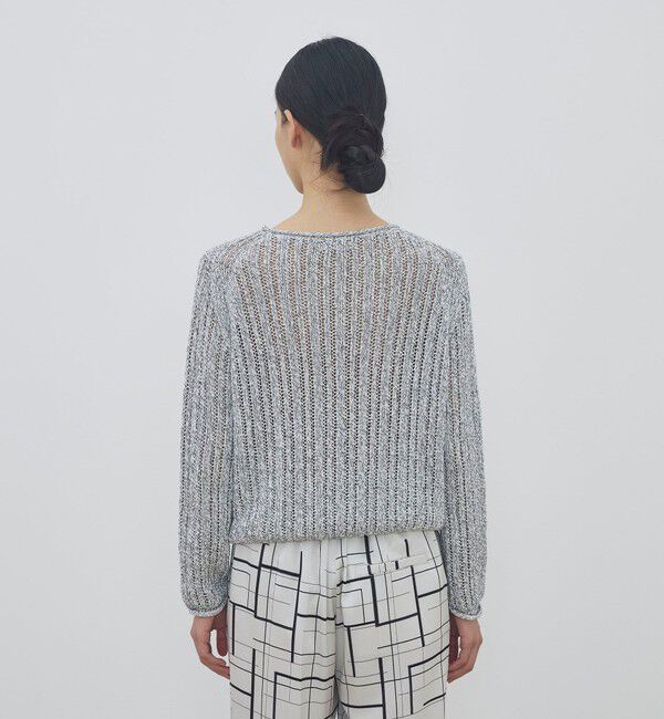 DES PRES「コットンムリネ ラウンドネックプルオーバー」|ニット・セーター|
