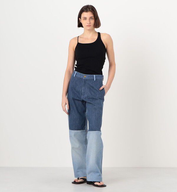 TOMORROWLAND GOODS「HAKUJI  コットン アシンメトリータンクトップ」|タンクトップ|