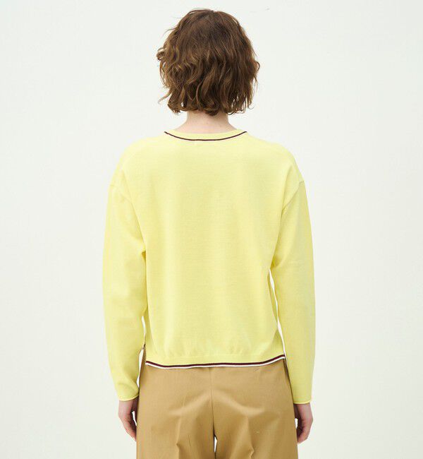 MACPHEE「ドライコットン クルーネックプルオーバー」|ニット・セーター|