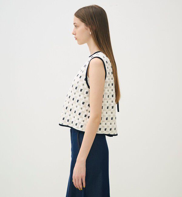 TOMORROWLAND collection「ブロックトリコット フロンタブルトップス」|その他|