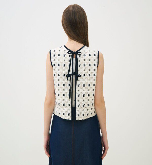 TOMORROWLAND collection「ブロックトリコット フロンタブルトップス」|その他|