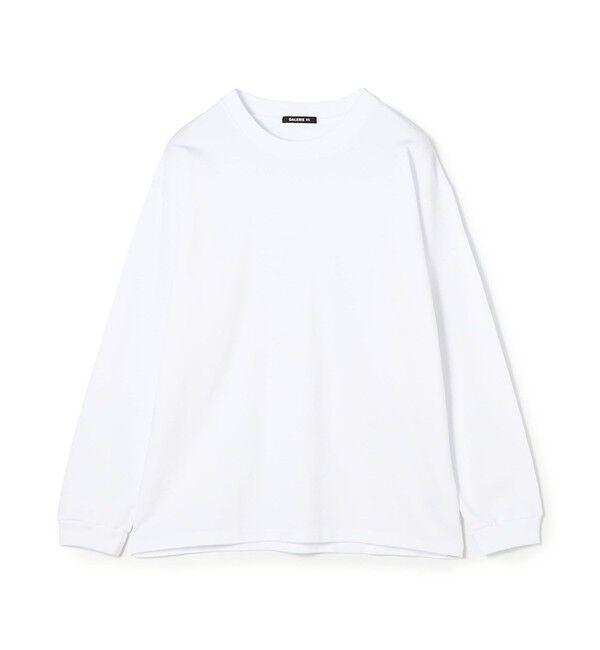 GALERIE VIE「コットン吊り天竺 ロングスリーブプルオーバー」|Tシャツ・カットソー|11 ホワイト
