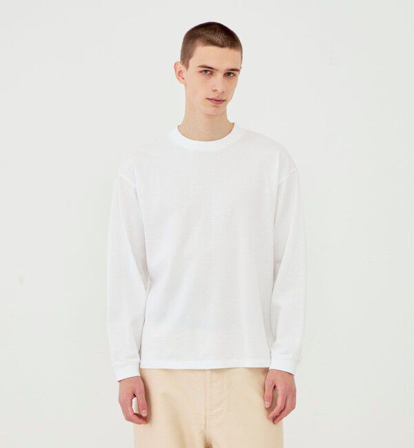 GALERIE VIE「コットン吊り天竺 ロングスリーブプルオーバー」|Tシャツ・カットソー|