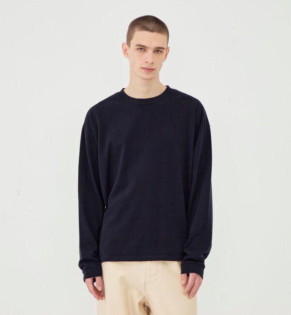 GALERIE VIE「コットン吊り天竺 ロングスリーブプルオーバー」|Tシャツ・カットソー|