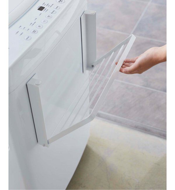 journal standard Furniture「《WEB限定》【tower/タワー】  洗濯機横マグネット折り畳み棚」|トイレタリー・ランドリーグッズ|