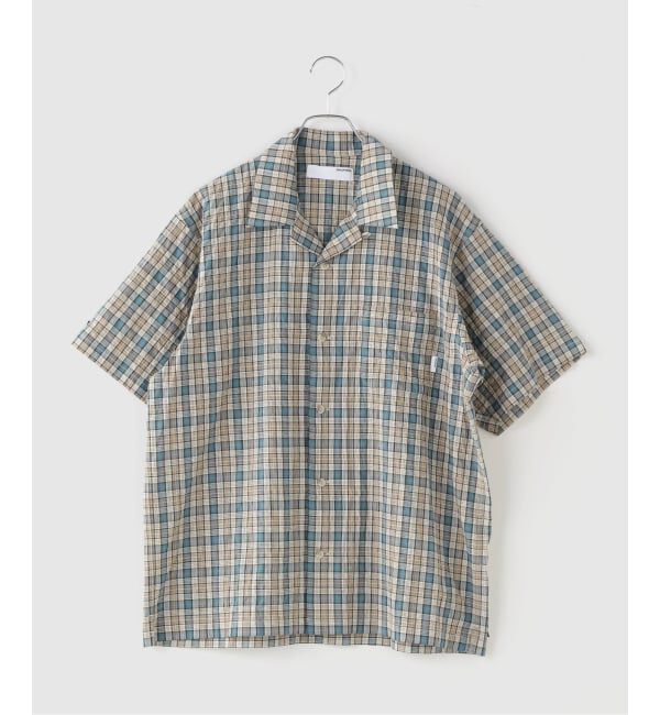 JOINT WORKS「DIASPORA SKATEBOARDS/ディアスポラスケートボード Seersucker Montara Shirt」|シャツ・ブラウス|グレー