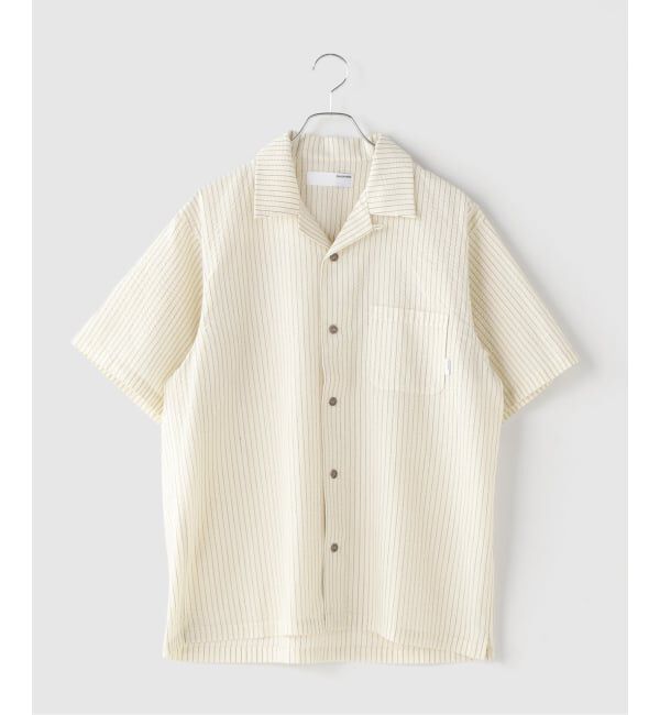 JOINT WORKS「DIASPORA SKATEBOARDS/ディアスポラスケートボード Seersucker Montara Shirt」|シャツ・ブラウス|ホワイト