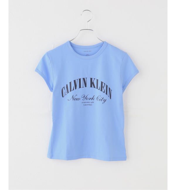 JOINT WORKS「Calvin Klein / カルバン クライン SS GRAPHIC LOGO BABY TEE」|Tシャツ・カットソー|サックスブルー