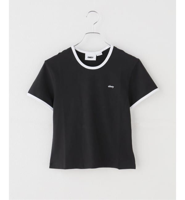 JOINT WORKS「OBEY / オベイ DUVALL RINGER SS」|Tシャツ・カットソー|ブラック