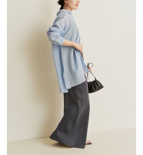 Plage「《一部店舗・WEB限定》Fibril Nuance スカート」|スカート|
