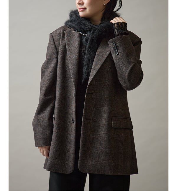 VERMEIL par iena「A SAUCE MELER アソースメレ カシミヤファー フードスヌード」|その他|