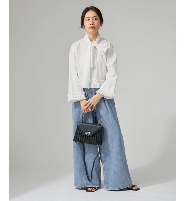 VERMEIL par iena「プリーツボウタイブラウス」|シャツ・ブラウス|