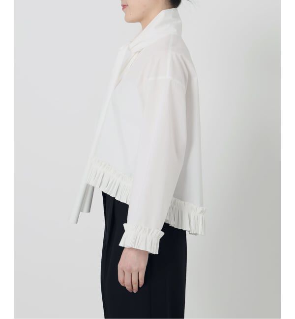 VERMEIL par iena「プリーツボウタイブラウス」|シャツ・ブラウス|